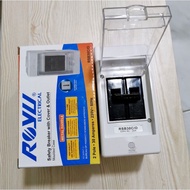 ◪ ▥ Royu / Koten Safety Circuit Breaker With Cover & Outlet Aircon Breaker RSB KSB 20A 30A 60A