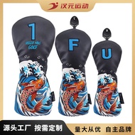 Golf Club Protective Cover Wooden Club Cover No. 1 Wooden Fairway Wood Iron Wood Set