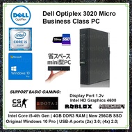 Dell Optiplex 3020m Micro PC Desktop | Intel Core i5-4th Gen | Gaming | Editing | Photoshop | Autoca