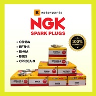 NGK SPARK PLUG C6 C6HSA BP7HS BM6A B8ES CPR6EA-9 EX5 DREAM LAGENDA SRL110 KRISS KRISS100 KRISS 110RE