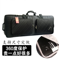 Electronic keyboard bag with 61 keys and cotton, waterproof and shockproof, 76 key effect device, ke