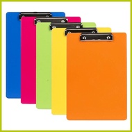 ✯ ✢ ◱ Plastic Clipboard board long colored