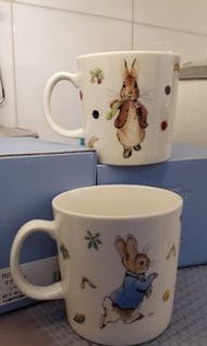 日本製Yamaka Peter Rabbit 彼得兔對杯(2隻)