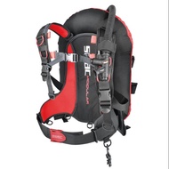 SEAC MODULAR BACK INFLATE BCD FOR SCUBA DIVING AND TRAVEL LIGHT