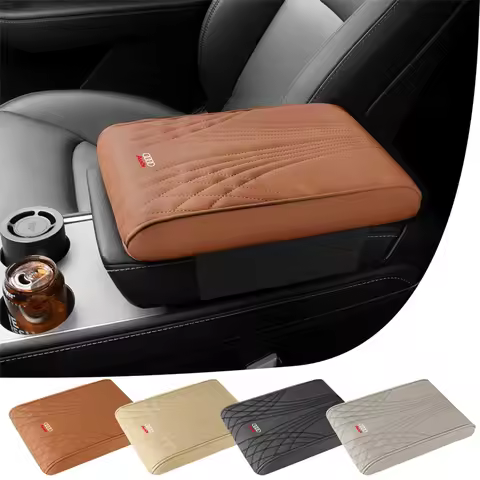 Car Armrest Mat Central Armrest Pad Protection Cushion For Audi Sline A1 A2 A3 A4 A4L A5 RS RS3 TT Q