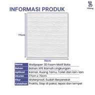 3D bedroom wall wallpaper 70*35cm 35*30cm cute animated cartoon motif 3D foam