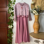 Pink Silk XS Dress