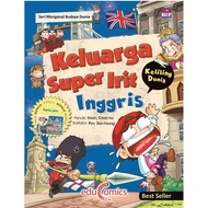 Educomics: Super Frugal Family Around the World: England