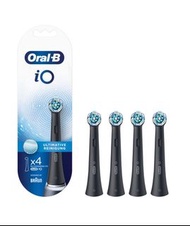 ✅現貨Oral-B iO 終極清潔刷頭 刷頭(黑色 4支裝) - 平行進口 Oral-B iO ULTIMATIVE REINIGUNG (BLACK 4  Brush Head) - paralle