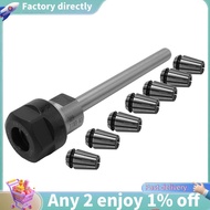 1Set ER11 C6 ER11M 60L Extension Rod Extension Bar Straight Shank with ER11 7Pcs Collet with ER11A N