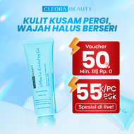 [TERLARIS] Cleora 3 Minutes Exfoliating Peeling Gel - Exfoliasi Wajah With AHA BHA PHA Untuk Wanita 