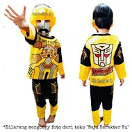 Bumblebee transformers robot Costume Kids Clothes/bumbleebee Costume Clothes