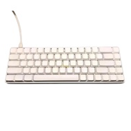 btsg 68Key Blank Keycaps Thick PBT White Keycaps for AK680 RK68 Mechanical Keyboard