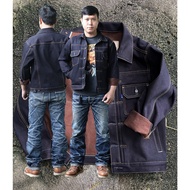 74-JACKET /20WAKAYAMA /INDIGO x BROWN type 2 JACKET