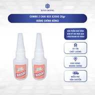Combo of 2 bottles of multi-purpose GLUE X2000 20gr/1 bottle, super glue for all materials, X2000 gl