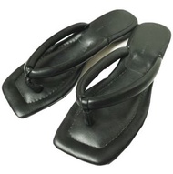 ADAM ET ROPEADAM ET ROPE拖涼鞋，24cm 碼，黑色，二手。