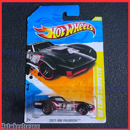 Hotwheels 69 Copo Corvette 1969 1st Edition 2011 HW Premiere Collections Series Black Model 69 Copo 