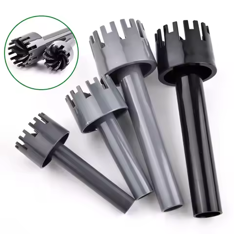 12~20mm Aquarium Skimmer Acrylic Lily Pipe Spin Surface Inflow Outflow Water Plant Tank Filter Clean