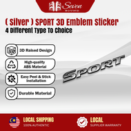 1 PCS Sport 3D Car Body Emblem Sticker