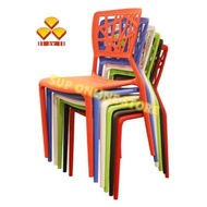 3V Modern Stackable Dining Plastic Chair / Office Chair / Furniture / Kerusi
