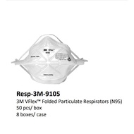 3M VFlex 9105 N95 Particulate Respirator Face mask (pieces)