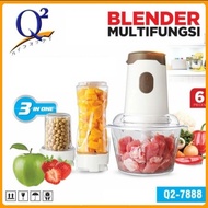Blender Multifungsi 3 In 1 Q2 7888