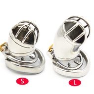 Stainless Steel Stealth Lock Male Chastity Device Cock Cage Cock Ring sex toys