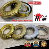 ✖HOMEBLIND Curtain Eyelet Ring / Cincin Langsir Nano Silencer / Ring Grommet Top / Harga Borong (50pcs x 1 Kotak)