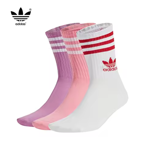 adidas 3-Pack Unisex Classic Fashion Comfort Breathable Casual Athletic Socks IX7510