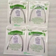 Dental WIRE NITI 012 014 016 018 & REKTA UPPER LOWER NITI DENRUM CONTENTS 10PC