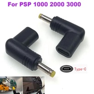 5V DC Power Jack to USB-C Charging Adapter Connector replacement for PSP 1000, PSP 2000, PSP 3000 co