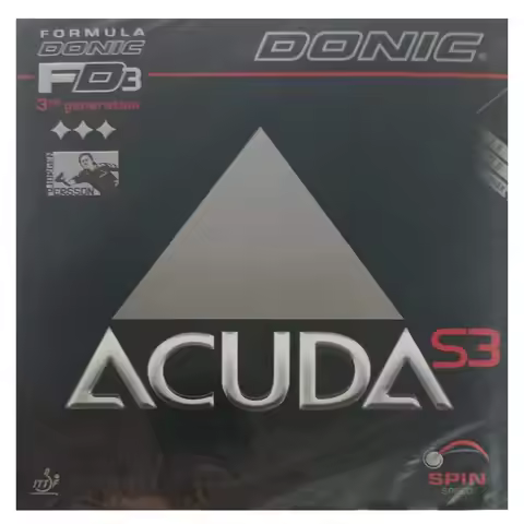 DONIC ACUDA S3 Table Tennis Rubber Made in Germany Spin All-around pimples in with sponge ping pong 