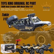 Body Canopy/ RC Car Cover/ RC Shell/ TOKIN Rock Crawler 4WD Metal 1:12 TOY KING RCOriginal PART