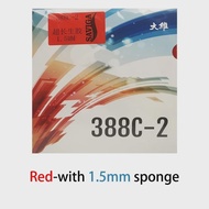 Dawei 388C-2 OX 1.2/1.5/1.8mm Table Tennis Rubber Long Pips Raw Rubber Ping Pong Rubber for Table Te