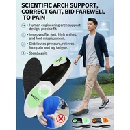 【Instant Foot Relief】 Arch Support Shock Absorbing Antibacterial Deodorizing Shoe Insoles Shoe Insol