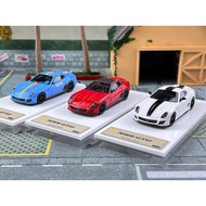 Ready Stock DMH 1: 64 Ferrari 599 GTO Resin Supercar Limited Car Model Collection Ornaments