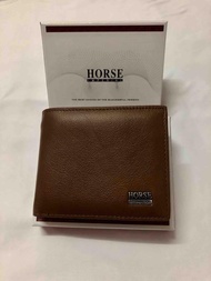 กระเป๋าสตางค์หนังแท้100% ทรงสวยทันสมัย ยี่ห้อHorse Imperial