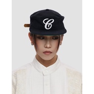 [ZIPPER] 6cRAyon Pillbox Cap Dark Blue