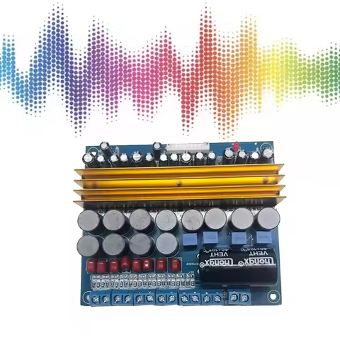 TPA3116 5.1 Channel Class-D Digital Amplifier Board 100W+100W+4x50W 20Hz to 20KHz HighFidelity Sound