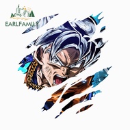 EARLFAMILY 13cm Dragon Ball Tear Anime Car Stickers RV Camper Rear Windshield Waterproof Creative De