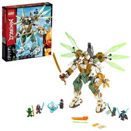 NINJAGO Lloyd's Titan Mech 70676 Ninja Toy Building Kit with Ninja Minifigures for Creative Play, Fu
