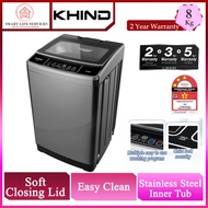 【LOWEST PRICE】Khind Fully Auto Washing Machine WM100A (10KG) WM80A (8KG) WM120A (12KG) WM150A (15KG) MESIN BASUH 洗衣机