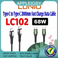 LDNIO LC102 USB-C TO USB-C 68W FAST CHARGING CABLE 2 METER