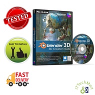 Blender 3D Animation Studio : Software for creating 2D and 3D models (modeling, lighting, animation,