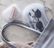 美國 Stasher Go 隨行矽膠密封袋-雲霧白