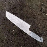 【Hot-Selling】 Damascus 8 Inch Diy Blank 9cr18mov Stainless Steel Fixed Billet Hand Tool Material Par