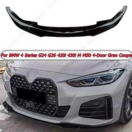 For BMW 4 Series G24 G26 420i 430i i4 M50 4-Door Gran Coupe  Front Bumper Separator Bumper Lip Body 