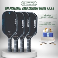 Genuine CRBN TruFoam Waves 1 2 3 4 Pickleball Racket - TFW 1 2 3 4 - 100% Foam