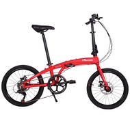 HACHIKO HACHIKO HA-01 PRO COLLECTORS EDITION | Aluminium Fold Bicycle | Crimson Red