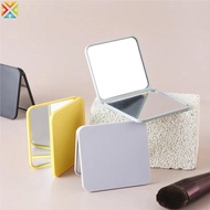 2-face Makeup Mirror Square Portable Cute Girl's Gift Mini Mirror